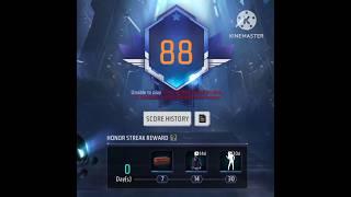 how to increase honor score in ff #ff #viral #honor #score #freefire