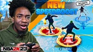 THIS NEW SPEED BOOST GLITCH DRIBBLE MOVE IS GAMEBREAKING ON NBA 2K23! HOW TO SPEED BOOST TUTORIAL