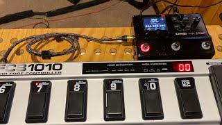Configuring the Behringer FCB1010 with the Line6 HX Stomp