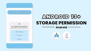 How to Handle Multiple Permissions in Android 13+ || Android Java