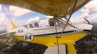 FK12 Comet Biplane Flight Demo