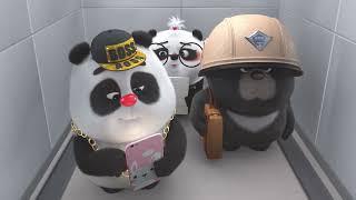 【Bamboo Panda️】When u got annoyed  | Chinese Short Animation | 熊猫班卜#funny #panda #パンダ #cartoon