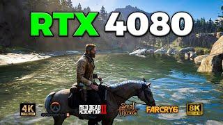 GeForce RTX 4080: Test, Performance & Benchmark In 4K and 8K + NVIDIA DLSS 3 (Ray Tracing)