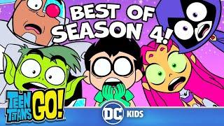 Season 4 BEST Moments! Part 1 | Teen Titans Go! | @dckids
