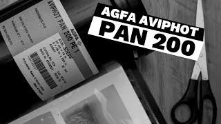 Working with Agfa Aviphot Pan 200 Aerial Film