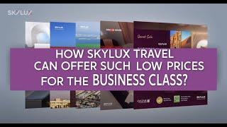 Affordable business class flights by SkyLux Travel