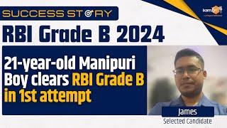 RBI Grade-B 2024 || 21-year-old clears RBI Grade B in 1st attempt || James Meitei