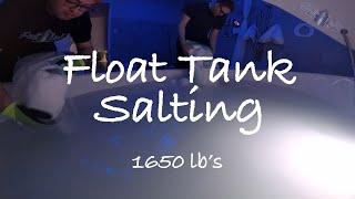 How Much Epsom Salt is in a Float Tank?