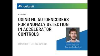 Using ML autoencoders for anomaly detection in accelerator controls