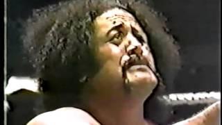 Andre The Giant and Pedro Morales vs Afa Samoa 1 and Cpt. Lou Albano