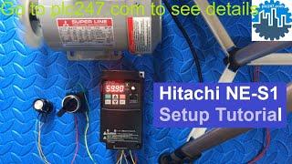 [Tutorial] Hitachi NE-S1 VFD Setting