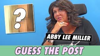 Abby Lee Miller - Guess The Post