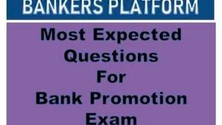 Most Expected Questions for Bank Promotion Exam- Retail Loans