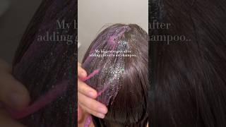 My biggest regret…  #glitterhair #viralhair