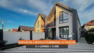 Spre vânzare duplex în 2 nivele. Dumbrava, Drumul Vilelor, 150m2 + 3ari | Acces Imobil