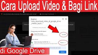 Cara Mudah Upload Video di Google Drive dan Share Link