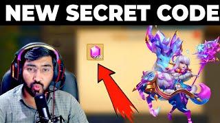 New SECRET CODE -2000 Free gems CASTLE CLASH