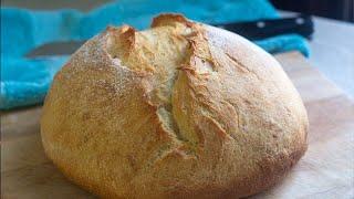 Crusty Beer Bread (Hand-Kneaded)