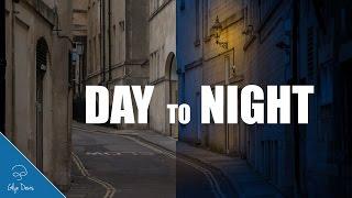 TURNING DAY INTO NIGHT: Photoshop Tutorial #63