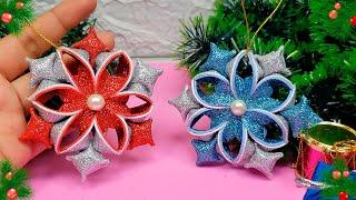 ⭐️It is so easy and cheap to make these Christmas decorations - Christmas Stars⭐️