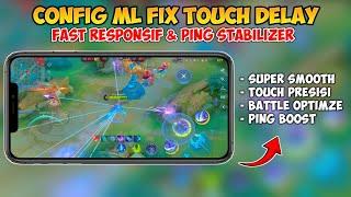 Update ‼ Config ML Anti Lag Fix Touch Delay New Patch | Lag Fix Frame Drop | Mobile Legends