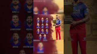 IPL 2025 RCB playing 11 #ipl#viratkohli#Rohit Sharma#rr