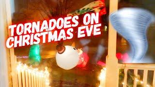 TORNADOES ON CHRISTMAS EVE! (Vlogmas Day 24) | Family 5 Vlogs