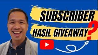 Subscriber hasil giveaway | Bagus buat Channel YouTube mu ?