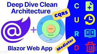 Clean Architecture with Blazor Web Apps | Curd | CQRS | Mediator