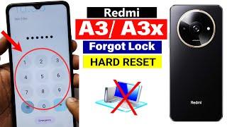 Forgot Your Password? Here's How To Unlocked " Redmi A3/ A3x "