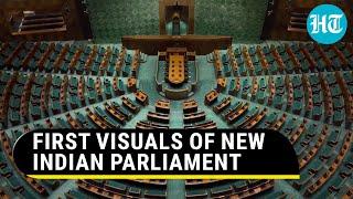 Bigger, Better! First look of new Parliament building; Inside view on camera