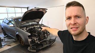 Ich finde den GRUND warum NIEMAND den V8 Motor des 2500€ Audi S6 reparieren wollte!