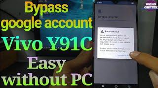 Frp bypass vivo Y91c || Vivo Y91c frp bypass without pc