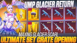 Glacier Scarl | SnowStar SweetHeart Ultimate Spin | Glacier Ump Is Back | SCARL CRATE OPENING | BGMI