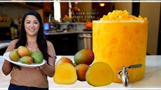 How to make The BEST EASY Mexican Drink Recipe AGUA FRESCA de Mango | Mango drink recipe