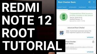 Complete Xiaomi Redmi Note 12 Root Tutorial with Magisk