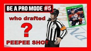 WHO DRAFTED PEE PEE SHOT? - EPISODE # 5 - BE A PRO NHL18 - QUINNBOYSTV