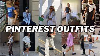 casual Pinterest inspired summer outfits  | recreating Pinterest looks for summer 2023