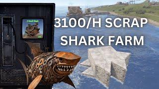 How to INSTANTLY CATCH SHARKS for scrap - RUST - Unpatched