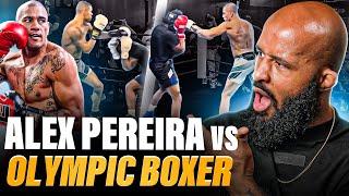 “His Striking Is SO Good!”| ALEX PEREIRA SPARRING BREAKDOWN!