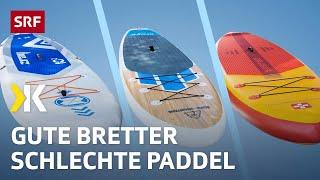 Stand-up-Paddles im Test: Das teuerste SUP scheitert Knall auf Fall | 2023 | Kassensturz | SRF