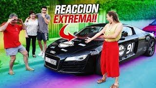 MI FAMILIA REACCIONA A MI NUEVO COCHE POR SORPRESA