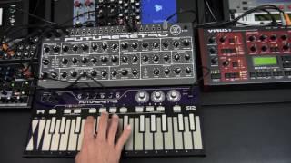 Future Retro 512 touch keyboard Sequencer Overview