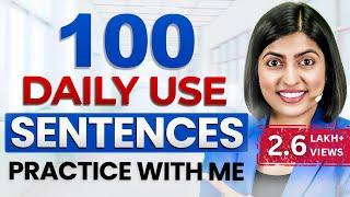 Angrezi Bolne ke liye 100 Daily Use Sentences, English Speaking Practice Class | Kanchan Connection