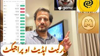 Bitcoin last Dump |Market update |hamster combat listing Details تیار اوسئ وس بہ مارکیٹ نہ راغورزیگی