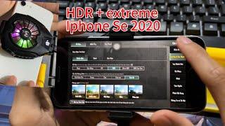 TES  IPHONE SE 2020 HDR + EXTREME HANDCAM SETTING 4 Full GYRO [PUBG Mobile]