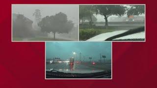 KHOU 11 Team Coverage: Severe storms hit the Houston area causing power outages, street flooding