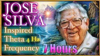 7 hour JOSE SILVA 4 Hz THETA FREQUENCY | 4 Hz Isochronic Tones | Subconscious Programming ️