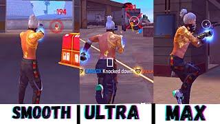 SMOOTH VS ULTRA VS MAX GRAPHICS- MOMENT TEST ️
