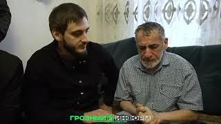 Артисты Чеченской Республики посетили известного юмориста Хож-Баудди Исраилова